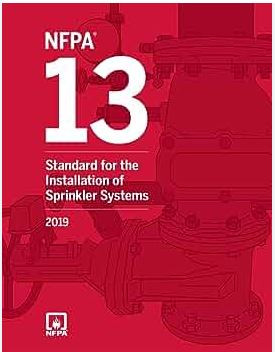 NFPA 13: Installation of Sprinkler Systems 2019