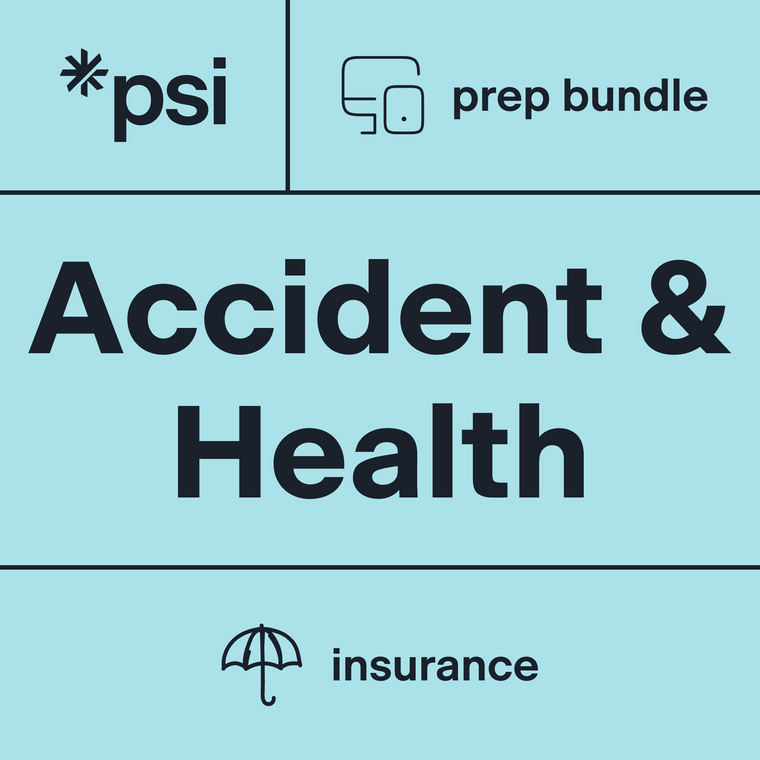 Accident and Health Exam Bundle