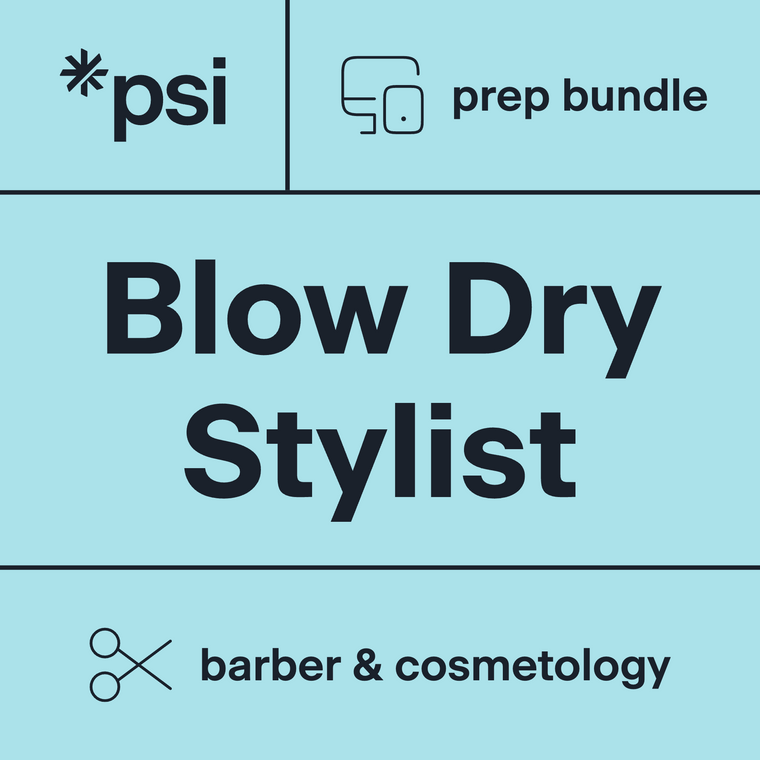 Blow Dry Stylist Theory Exam Bundle