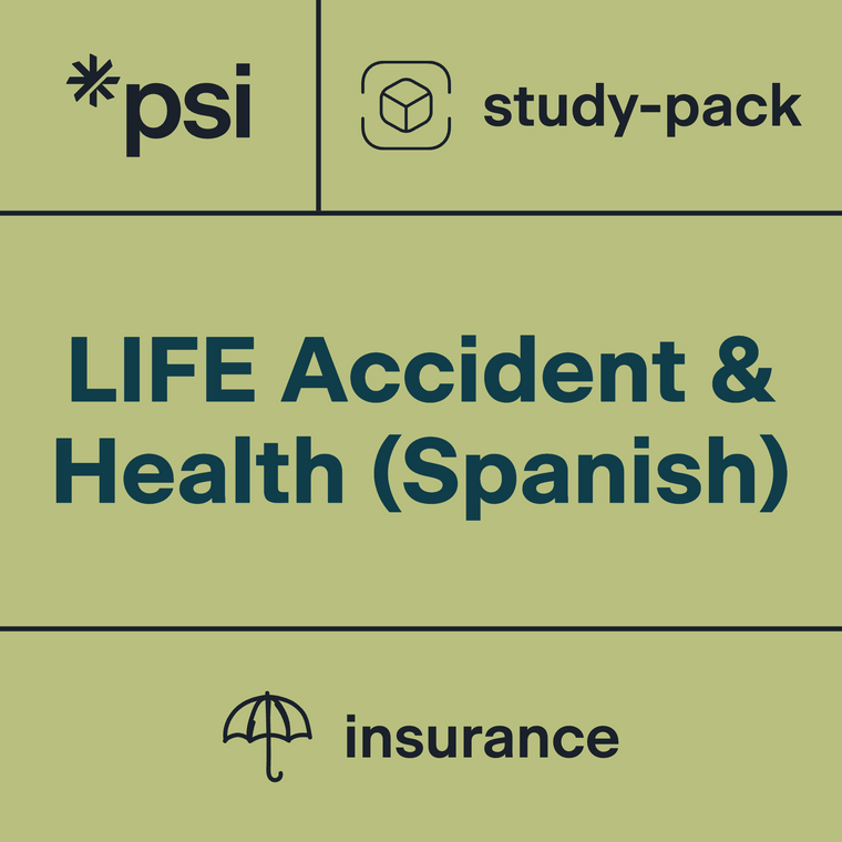 Life, Accident and Health Test Prep Study-Pack (Spanish) with 700+ Sample Questions